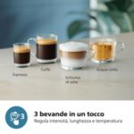 2 deliziose varietà di caffè da chicchi freschi, senza sforzi