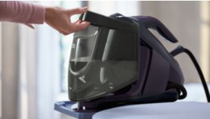 Réservoir d'eau amovible de 1,8 l pour un remplissage facile