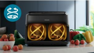 Teneri e croccanti, fino al 90% di grassi in meno*