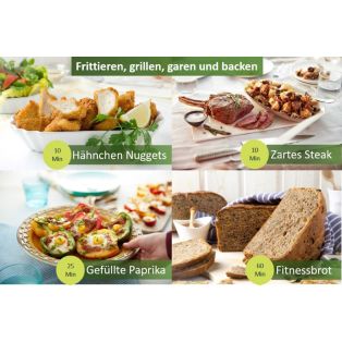 Airfryer XL, 1200 g Füllmenge, 3-4 Personen