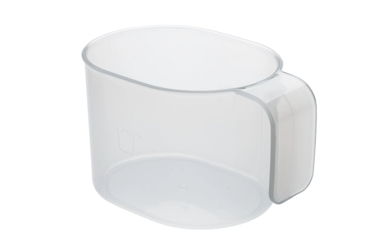 til udskiftning af den nuv&aelig;rende kop til mel