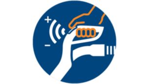 Встроенные элементы управления ErgoGrip расположены на рукоятке