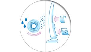 Dep&oacute;sitos separados para &aacute;gua limpa e &aacute;gua suja