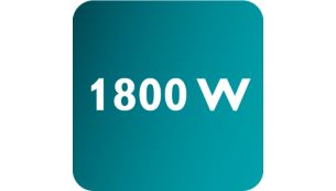 قوة تصل إلى 1800 واط للحصول على إخراج بخار ثابت ومرتفع