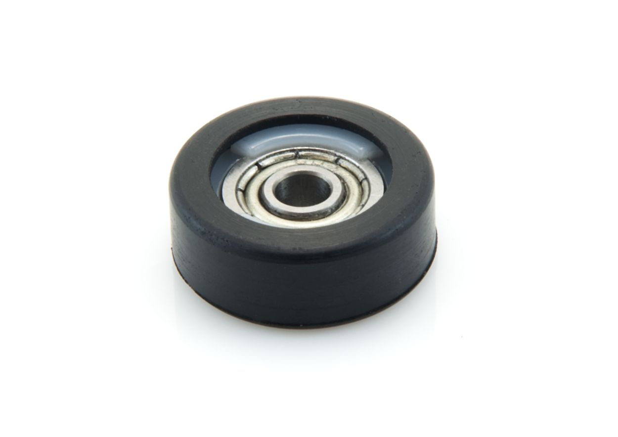 For smooth rotation of the roller brush