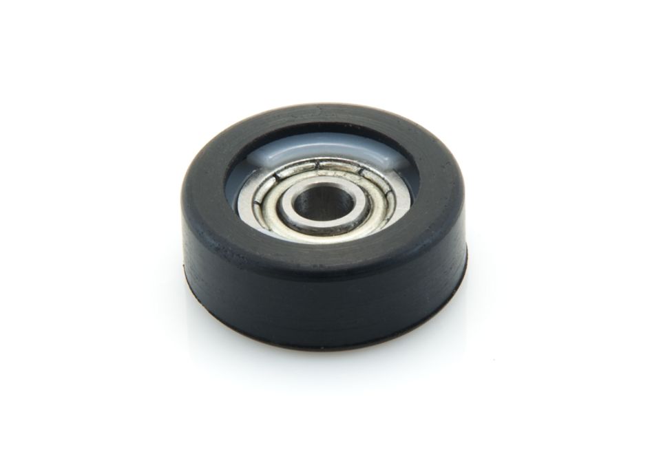 For smooth rotation of the roller brush