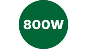 מנוע 800W עוצמתי לתוצאות ערבול נהדרות