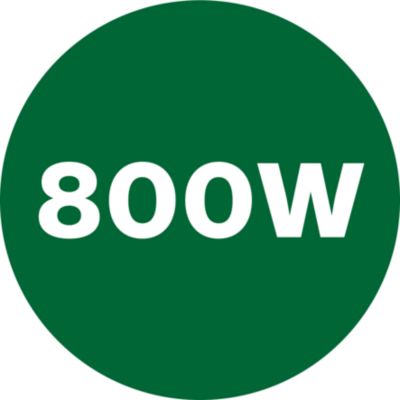 Powerful 800-W motor for great blending results