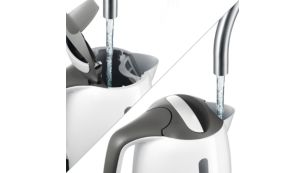 Easy lid and spout filling
