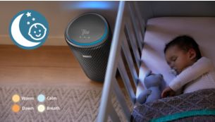 Create a clean and comforting sleep environment with a night light