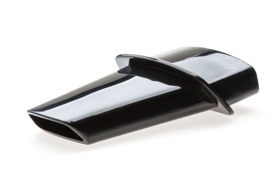 Crevice tool to vacuum corners or narrow gaps