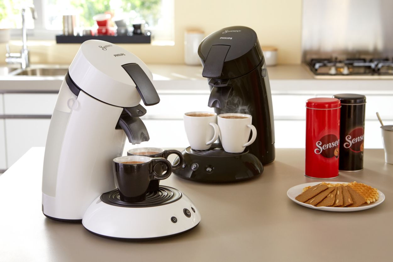 Un délicieux café à la simple pression d'un bouton