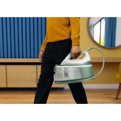 Až o 25 % menej času stráveného žehlením*