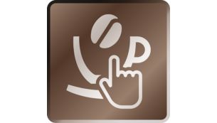 Een groot aantal koffiespecialiteiten met één druk op de knop