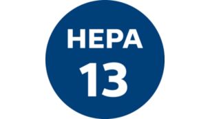 HEPA AirSeal en HEPA 13-filter