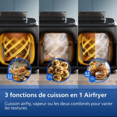 Notre premier double panier avec cuisson vapeur