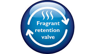 Fragrant Retention Valve to lock original tasty Rice