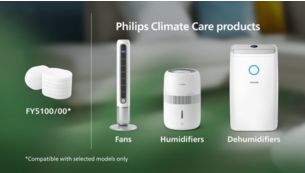 Compatible with Philips Climate Care products