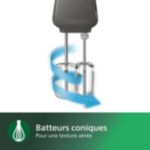 Action puissante et efficace, pour une pâte lisse