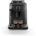 Un espresso fait de grains de café frais