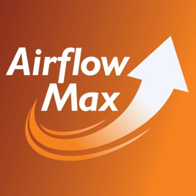 Revolucionārā AirflowMax tehnoloģija īpaši lielai sūkšanas jaudai