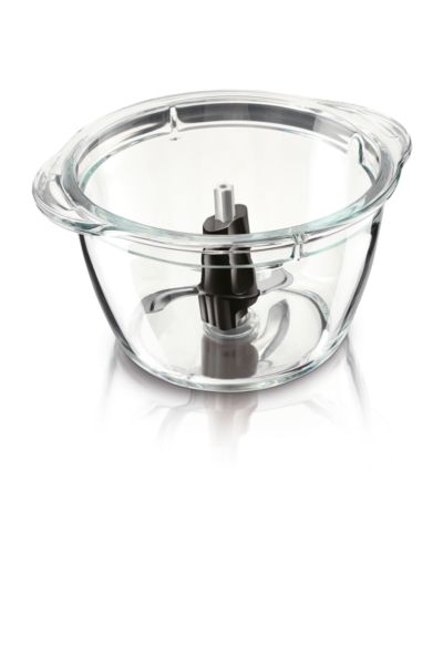 Durable, 1 L glass bowl