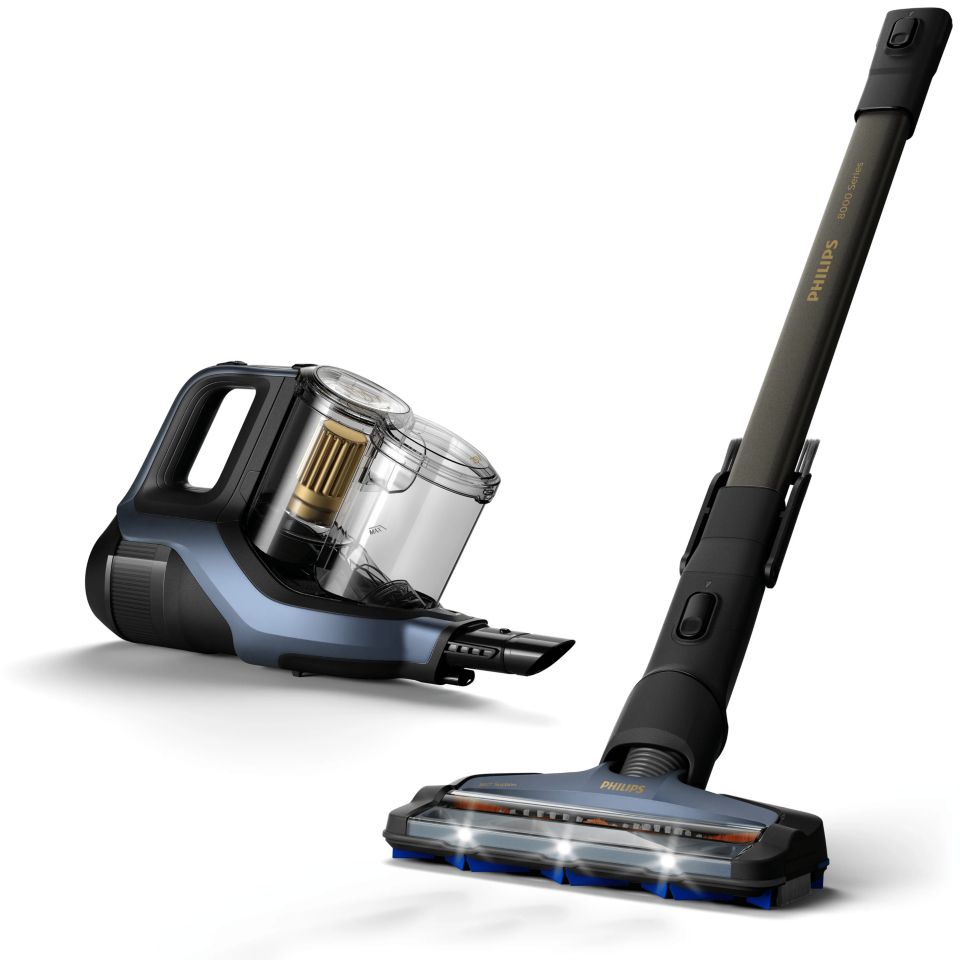 8000 Series Cordless Stick vacuum cleaner XC8043/61 | Philips