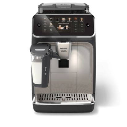 Máquina de café expresso automática com moedor