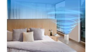 Hautes performances adaptées aux pièces mesurant jusqu'à 98 m²