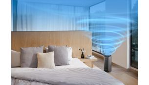 High performance suitable for rooms of up to 45 m&sup2;
