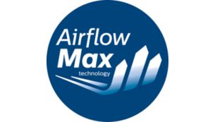 AirflowMax-tekniikka takaa jatkuvasti erinomaisen imutehon