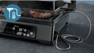 Thermomètre alimentaire pour une cuisson à votre goût exact