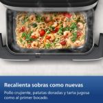 Megabasket flexible para cocinar al vapor, freír o usar con aire