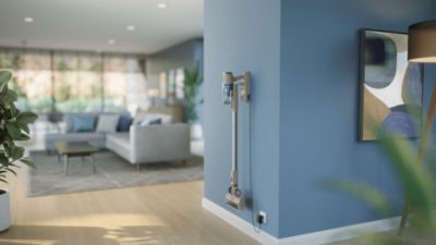 Store & charge in wall mount