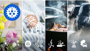 Loại bỏ chất g&acirc;y dị ứng, vi khuẩn, virus, m&ugrave;i v&agrave; kh&iacute; độc hại