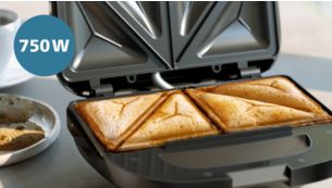 750 W giver dig den perfekte sandwich