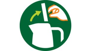 Vollständig abnehmbarer Klappdeckel für eine einfache Reinigung