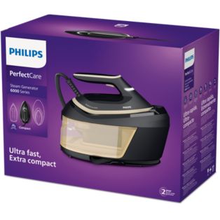 Centrale Vapeur Compacte 2400W, 130g/min, 0 réglage