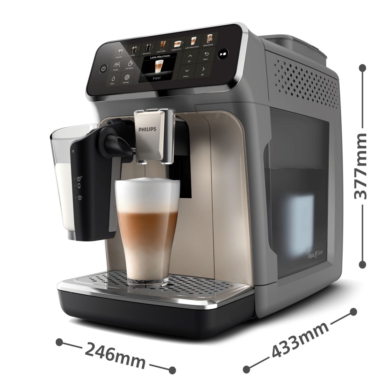 Series 4400 Fully automatic espresso machine EP4444/90 | Philips
