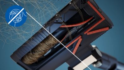 New Anti-tangle nozzle prevents hair wrapping