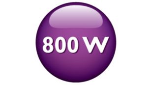 Võimas 800 W mootor