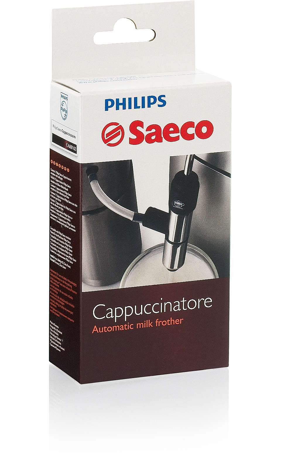 De originele Italiaanse cappuccinatore voor uw Saeco