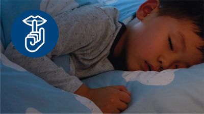 Erittäin hiljainen käyntiääni yötilassa