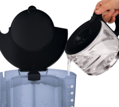 Reservatório de água translúcido