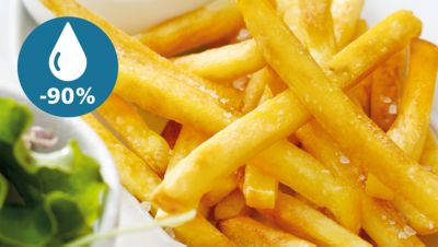 Насладете се на здравословна храна с до 90% по-малко мазнина*
