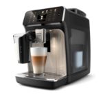 Máquina de café expresso automática com moedor
