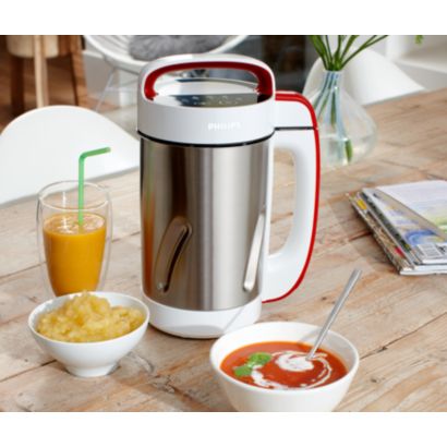 Sopas, compotas y batidos preparados fácilmente