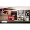 Eindelijk twee cappuccino's tegelijk gezet met verse melk!