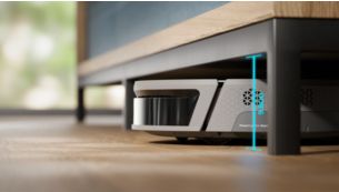 Clean all over, never miss a spot thanks to laser navigation