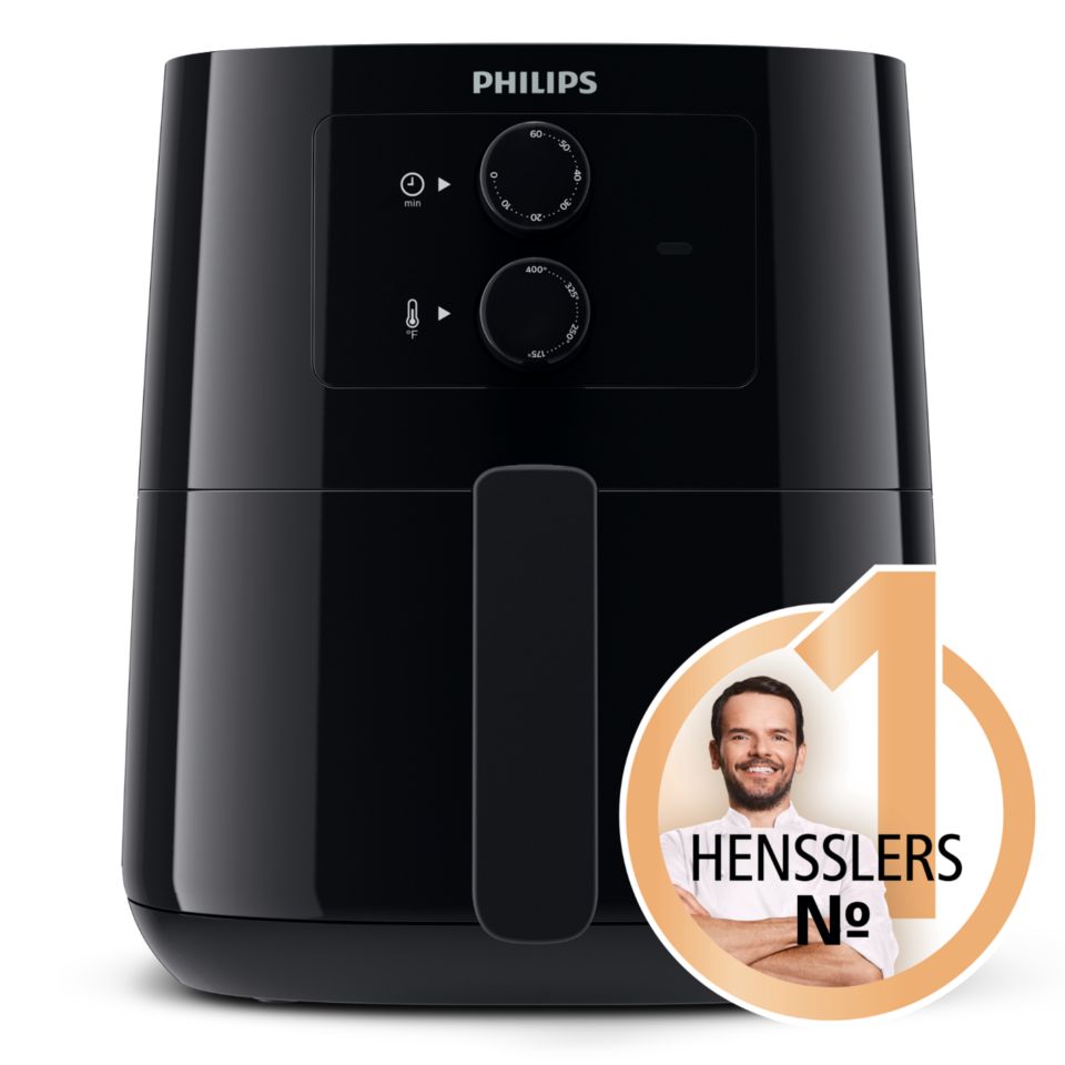 Kompakter Airfryer mit 12 Koch- und Backfunktionen